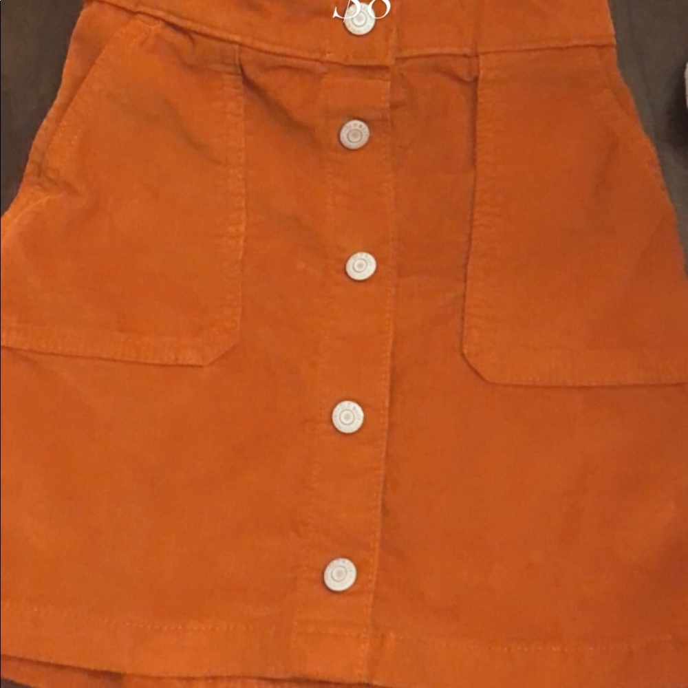 Girls cord skirt